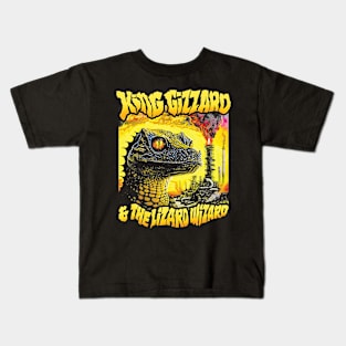 king gizzard & the lizard wizard Kids T-Shirt